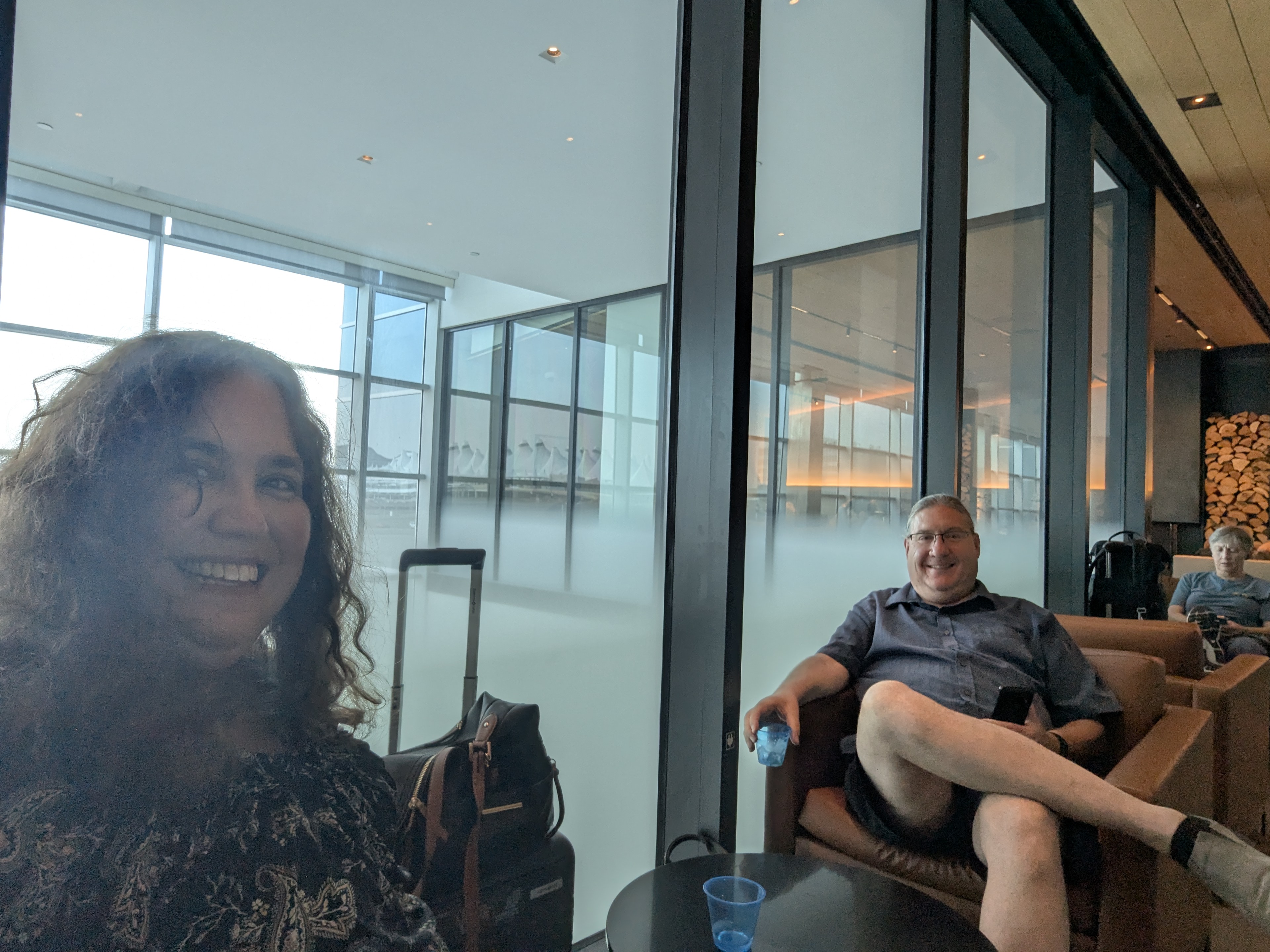 Denver International Airport, Kari Sanders, Michael Sanders